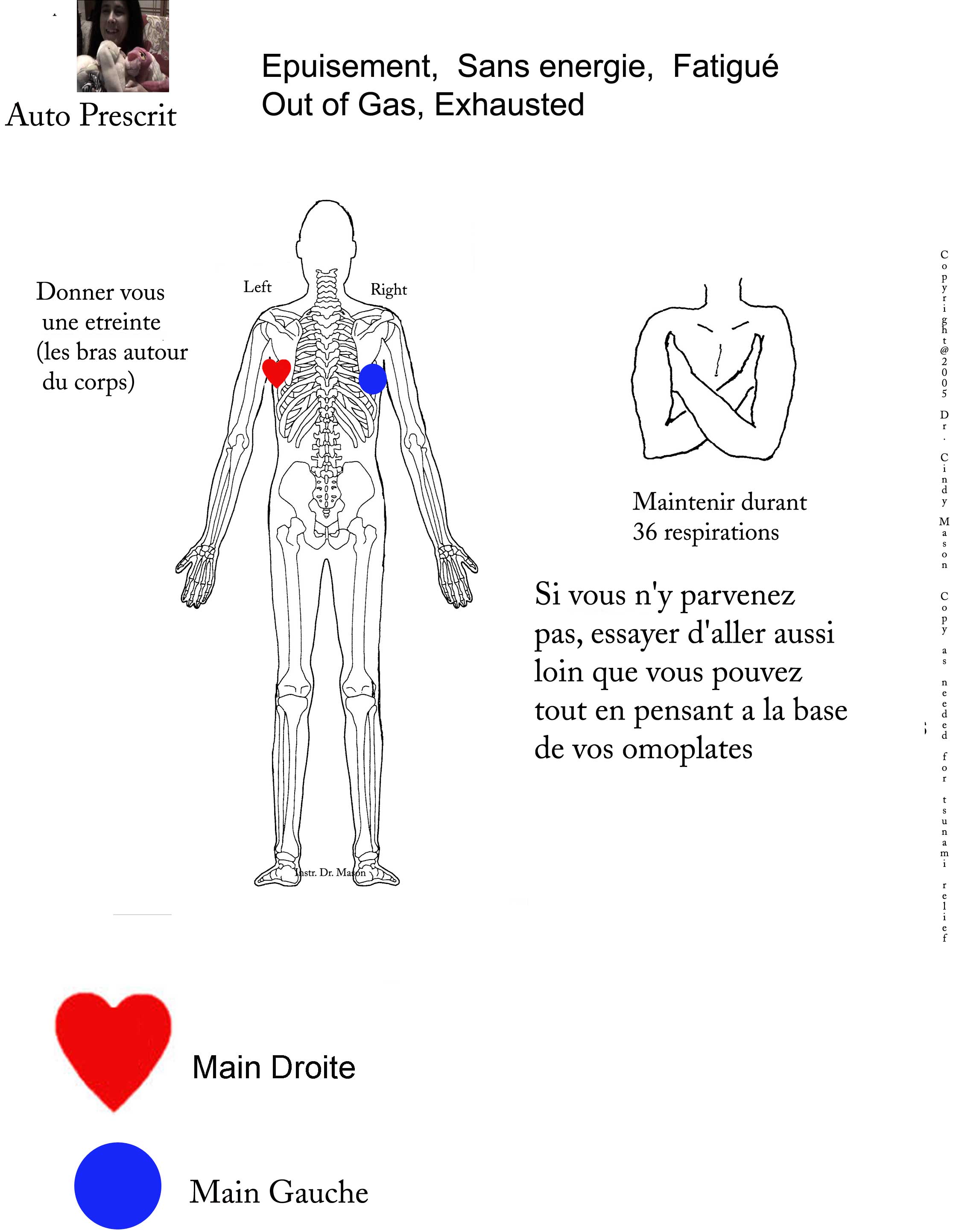 autoprescrit en cas de desastre fatigue-extreme auto prescrit